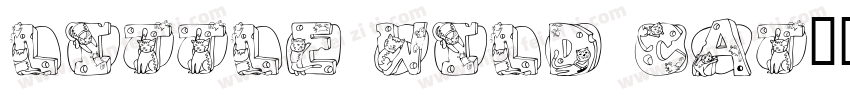 Little wild cat字体转换